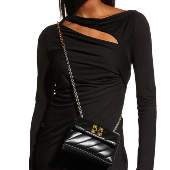 OFF WHITE Jackhammer 17 Quilted Leather Bag - Picture 15 of 15